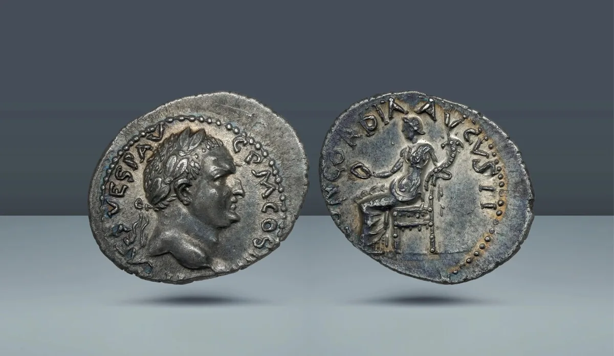 Roman Empire. Vespasian, 69-79 AD. Antiochia, c. 72-73 AD.