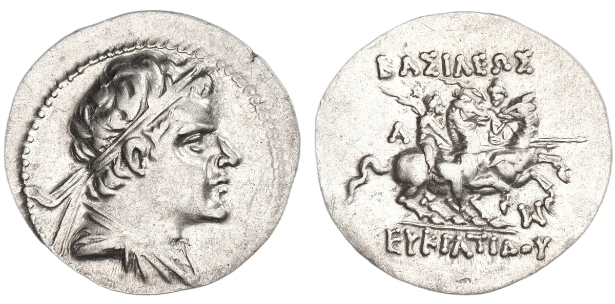 Eucratides, 171-145 BC, drachm