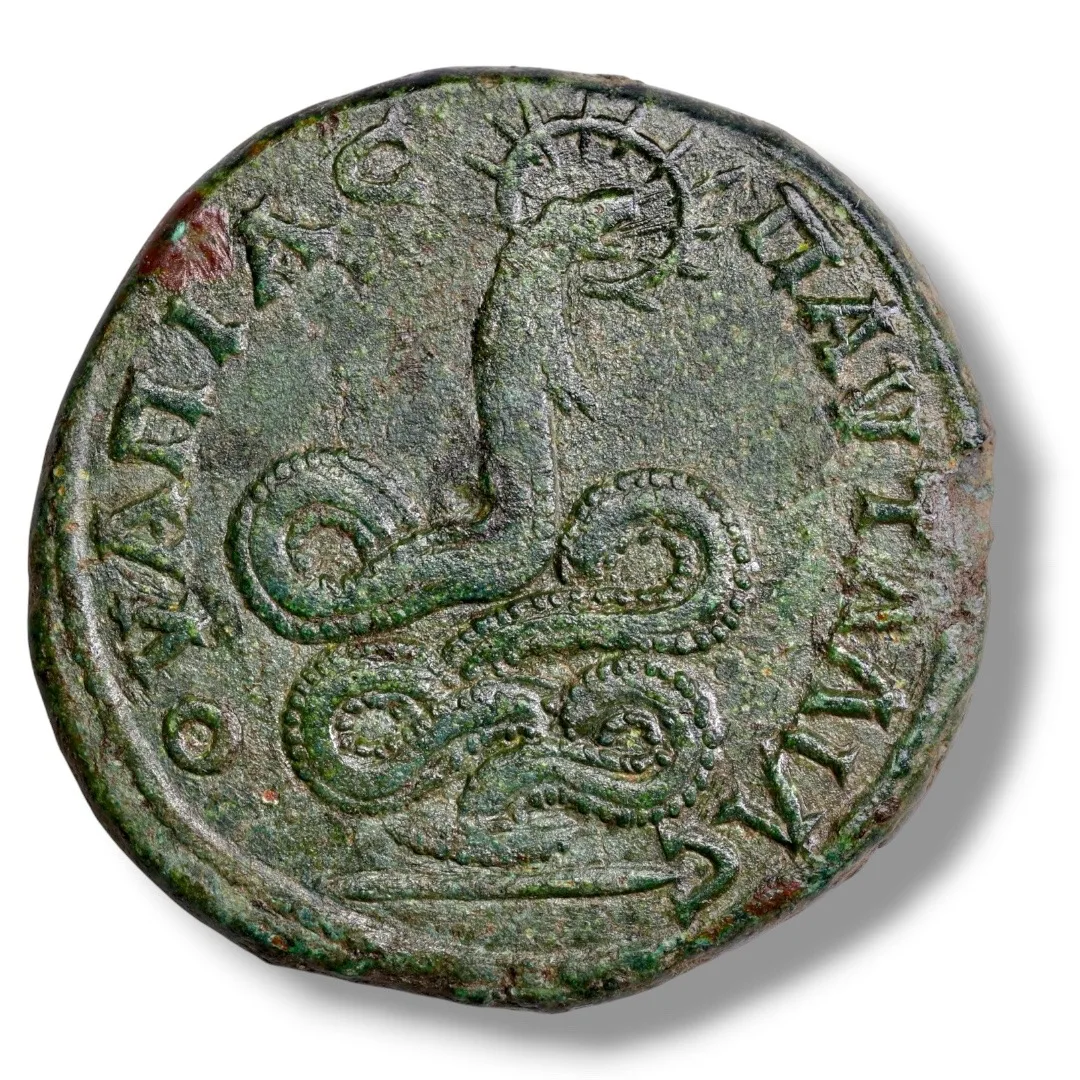 THRACE, Pautalia. Septimius Severus, AD 193-211. AE 28 mm (14.8 g).