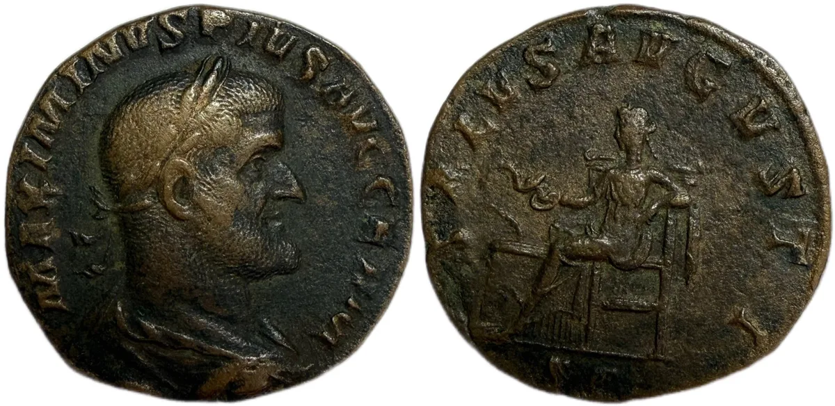 Maximinus Thrax (AD 235-238) Sestertius