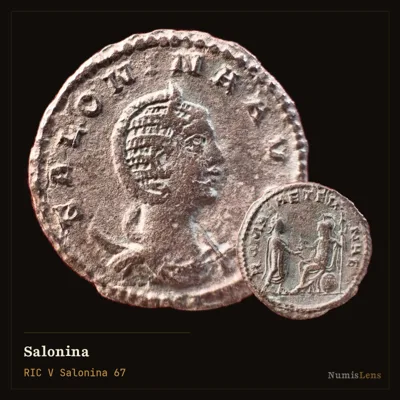 Salonina — Antoninianus, ROMAE AETERNAE, Eastern Mint
