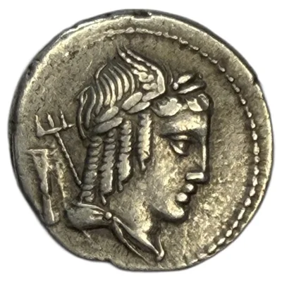 Denarius, Roman Republic - L. Iulius Bursio (85 BC)