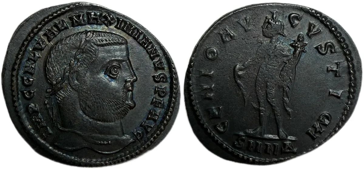 Maximinus Daia (AD 305-313) follis