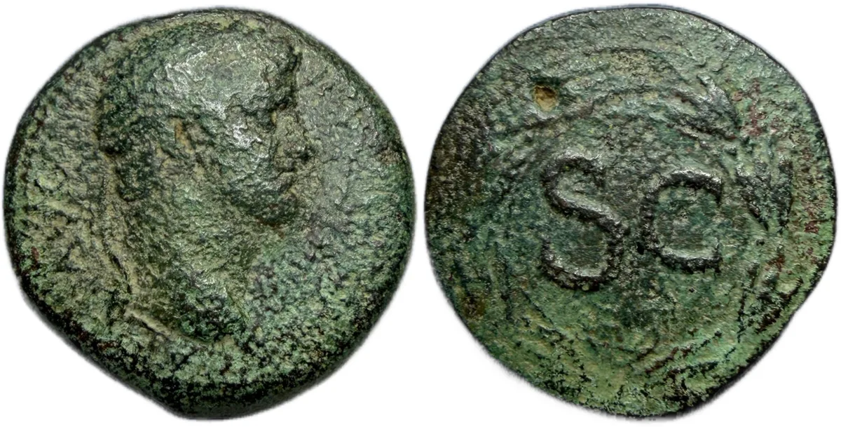SYRIA, Seleucis and Pieria. Antioch . Otho. AE AS. AD 69