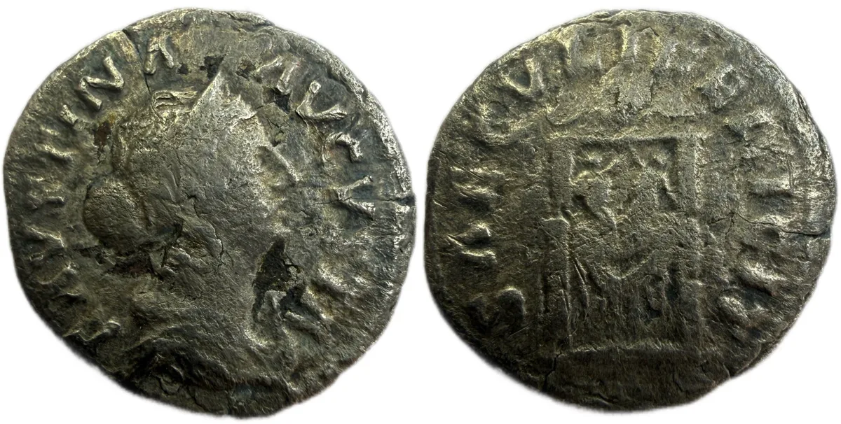 Faustina II Denarius