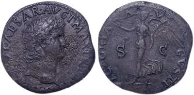 Nero (AD 54-68) Dupondius