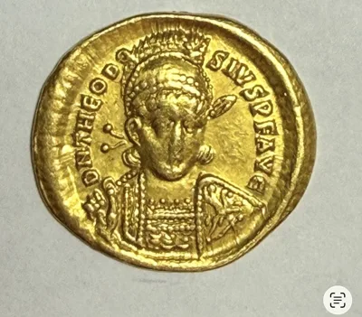 Solidus, Theodosius II (AD 402-450)