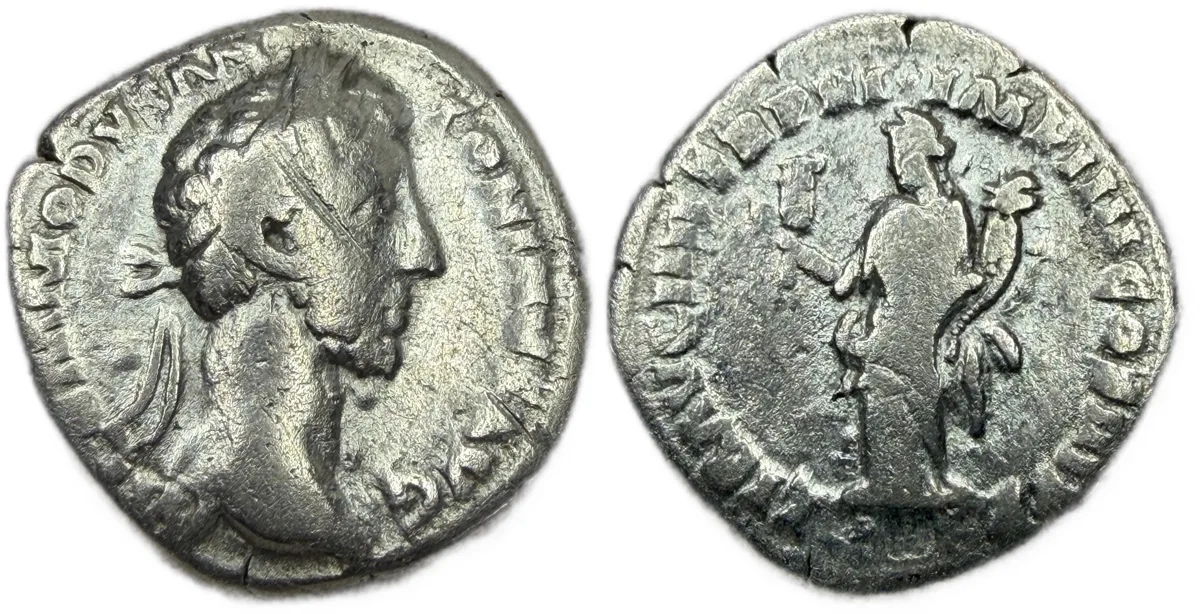 Commodus (AD 177-192) Roman AR silver denarius Liberalitas RIC 36a