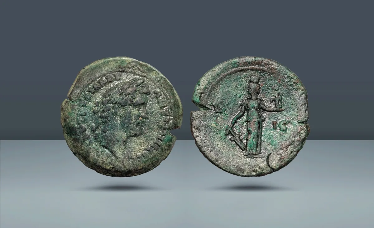 Roman Empire, Egypt. Antoninius Pius, 131-161 BC Alexandria, c. 151-2 BC (Year 15)