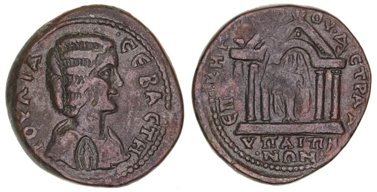 Wonderful Roman Provincial from Hypaepa with a Countermark of Artemis! Plated in RPC!!!