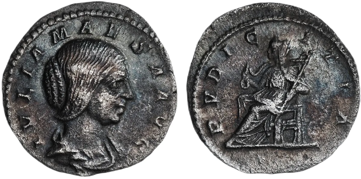 Julia Maesa, 218-222, Denarius