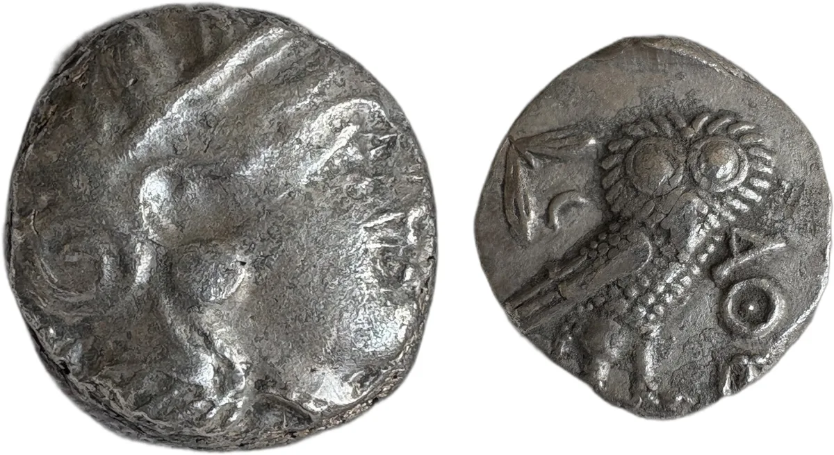 Standard Pi Style Athena Owl Tetradrachm