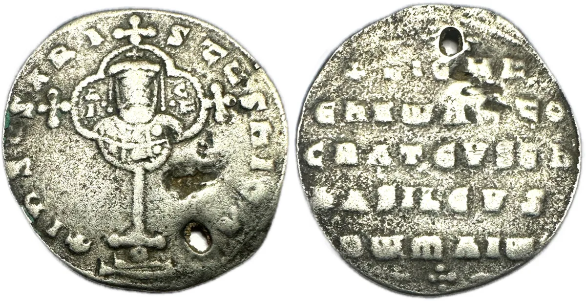 Nicephorus II Phocas. AR Miliaresion, Constantinople, AD 963-969