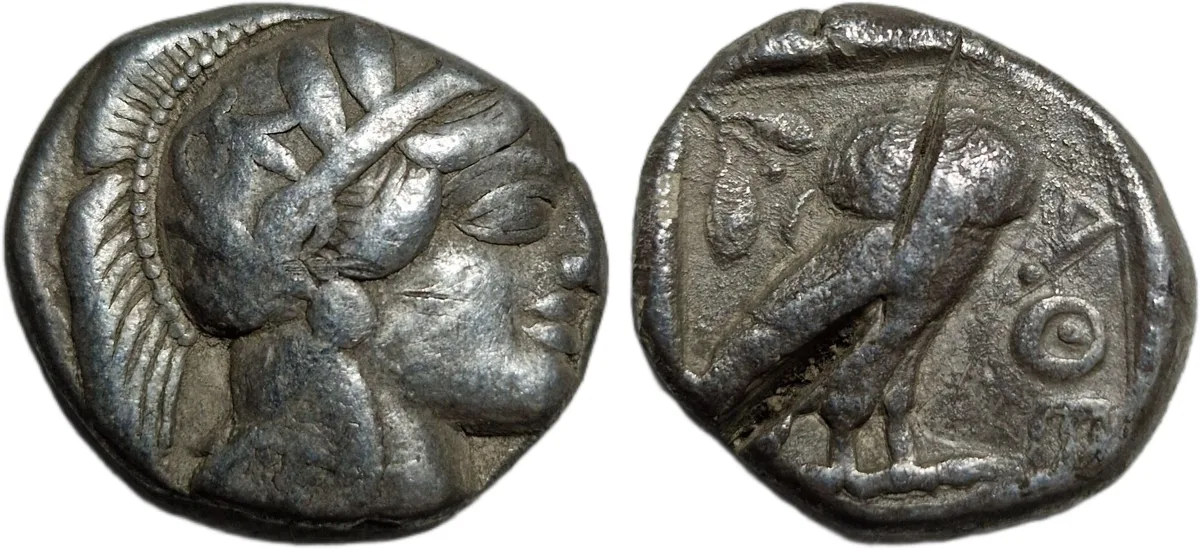 Athens Tetradrachm 454-404BC