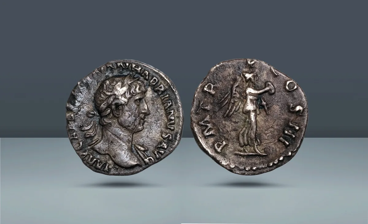 Roman Empire, Italy. Hadrian, 117–138 AD  Rome, c. 120-121 AD