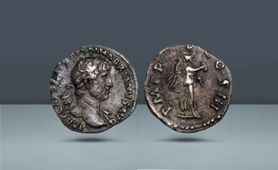 Roman Empire, Italy. Hadrian, 117–138 AD Rome, c. 120-121 AD