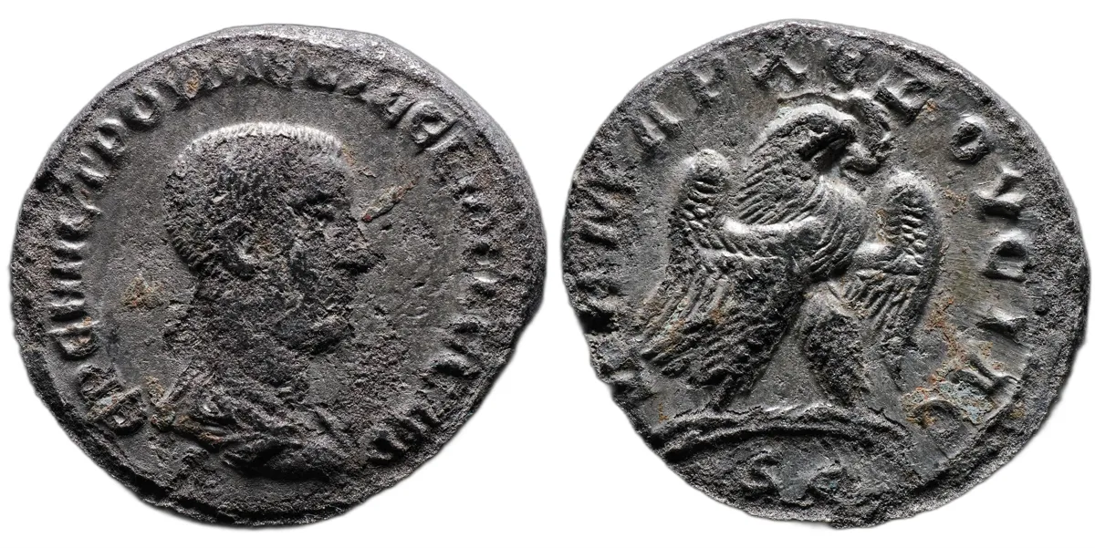 Herennius Etruscus, as Caesar, AD 249-251, Tetradrachm