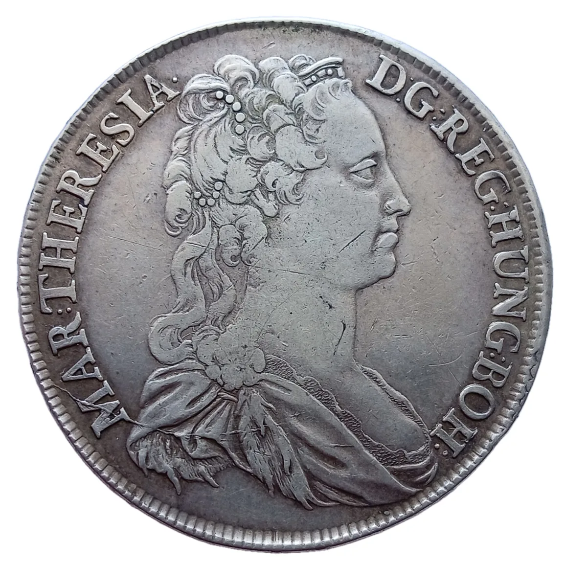 Maria Theresia, 1740-1780. Reichstaler 1741, Wien,RARE