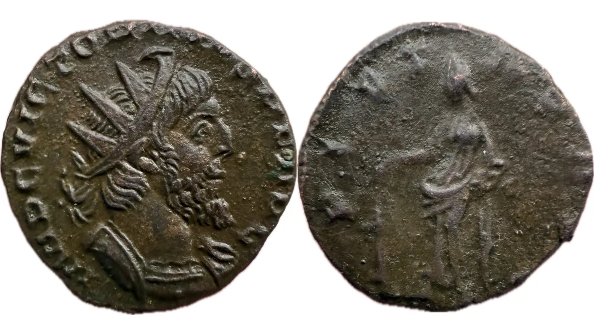 Victorinus, AE Antoninianus, 270 AD