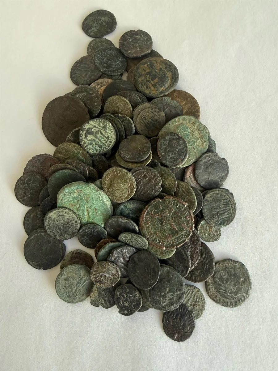 100 LRBC (Late Roman Bronze Coins)