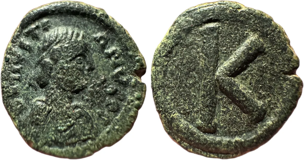 Justinian 1 - Half Follis - Salona