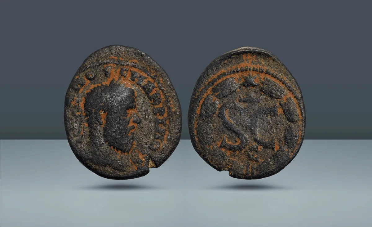 ROMAN EMPIRE, Seleucis and Pieria. Macrinus, 11 April 217 – 8 June 218 AD Antioch, c. 217-218 AD