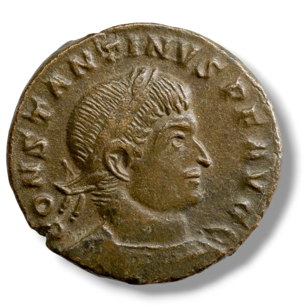 Constantine I (AD 306–337) Type: AE reduced follis / nummus Date: AD 310–312