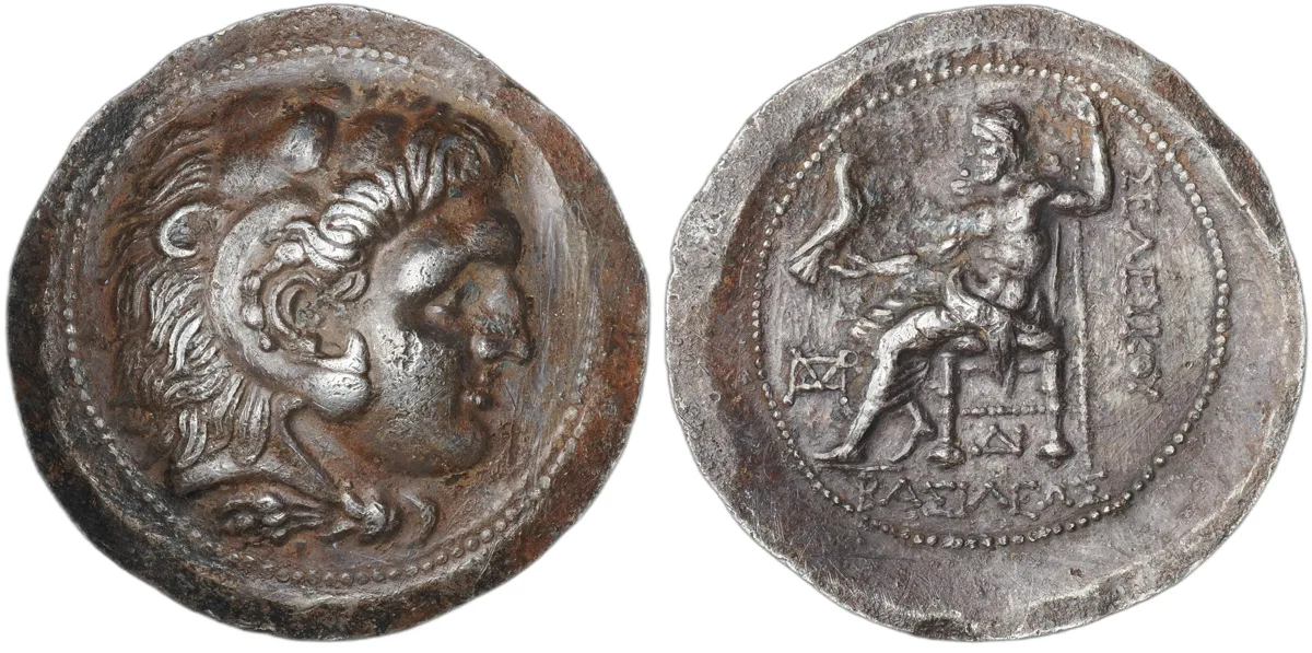 Seleukos I Nikator, tetradrachm, silver, reign 305-281 BC, minted 300-281