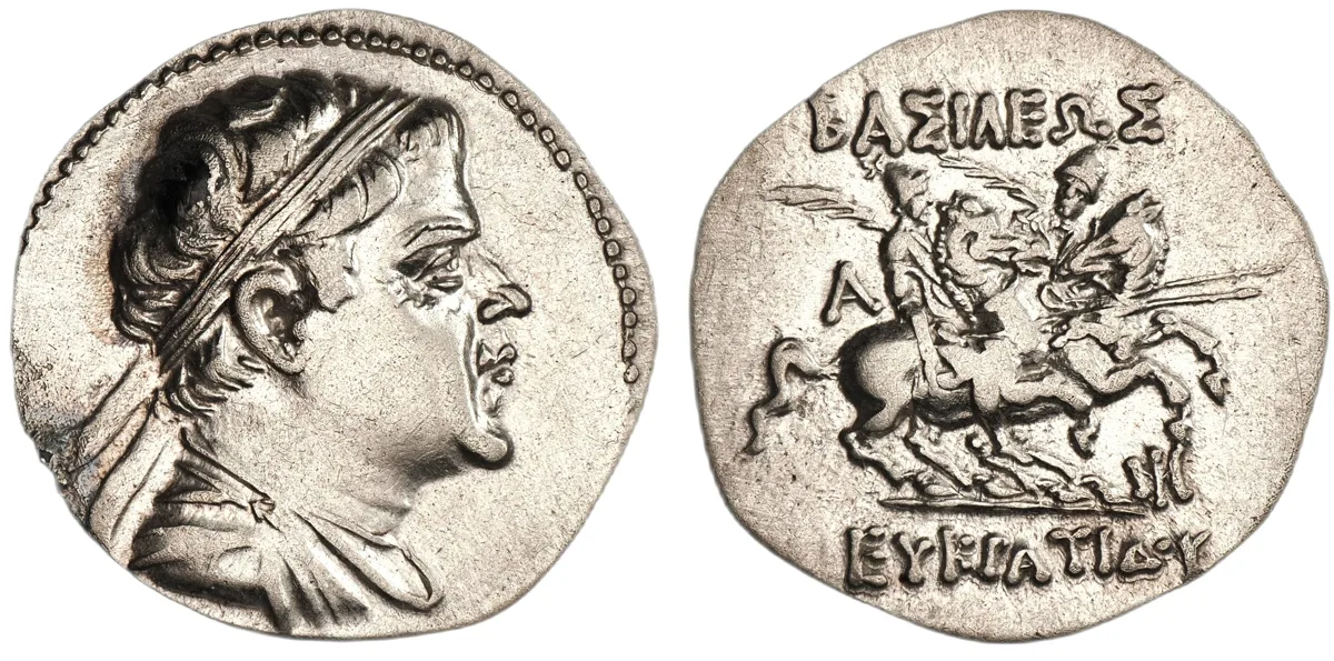 Eucratides, 171-145 BC, drachm