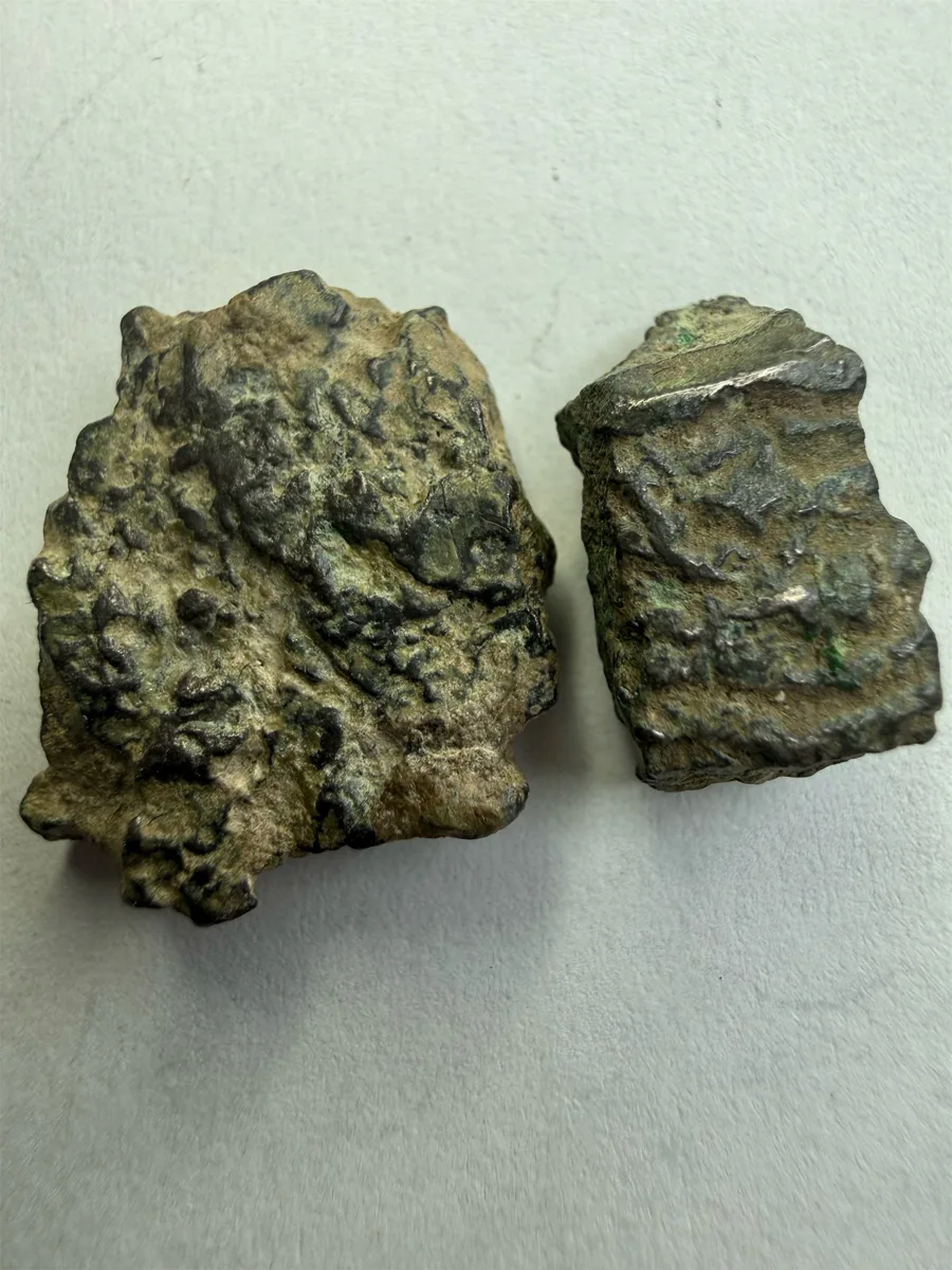 Silver Die-Shekels found in Isreal- 900-800BC