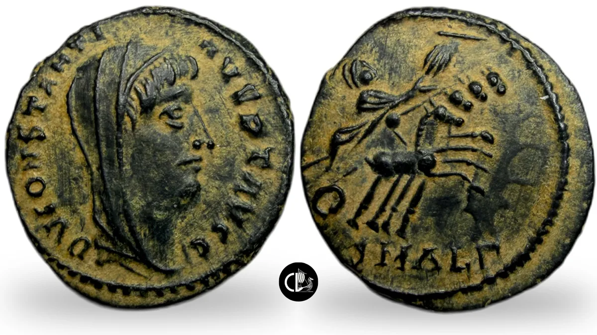 Divus Constantine I. Alexandria mint, 3rd officina. Struck under Constantine II
