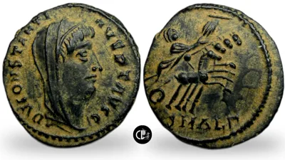 Divus Constantine I. Alexandria mint, 3rd officina. Struck under Constantine II
