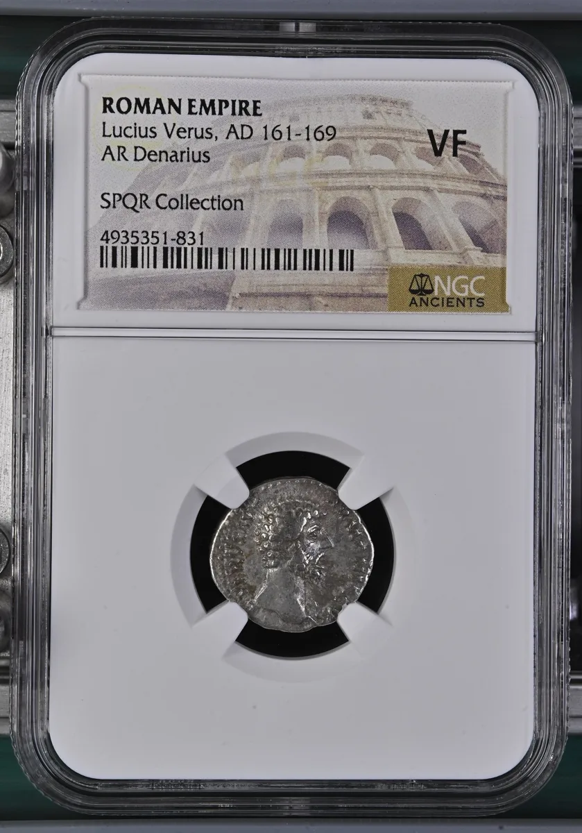 Lucius Verus, AD 161-169 ROMAN EMPIRE AR Denarius