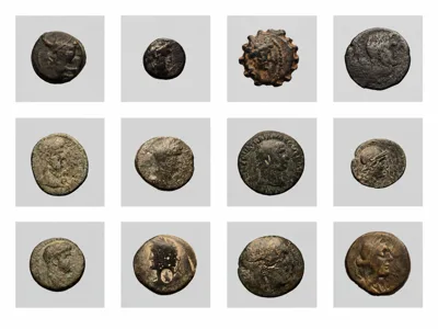 Collector’s Study Lot of 12 Ancient Bronzes: Greek, Seleucid, Roman Provincial & Imperial, Including Scarcer and Uncertain Types