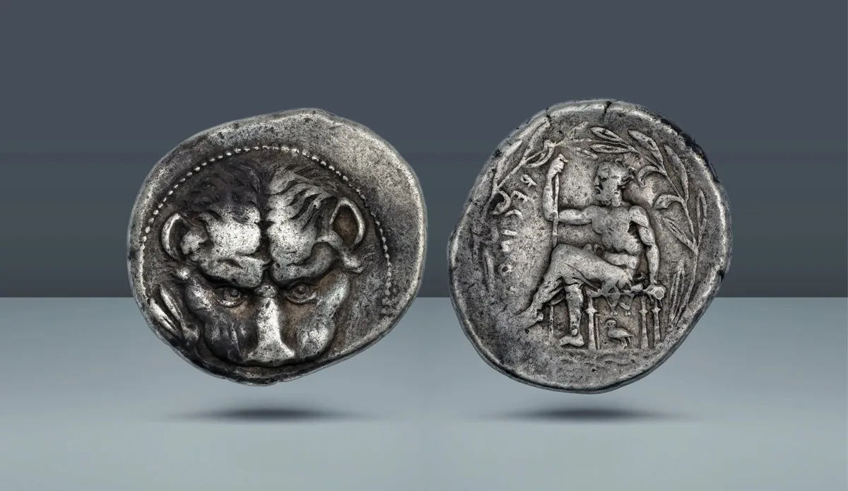 BRUTTIUM. Rhegium. c. 450-445 BC