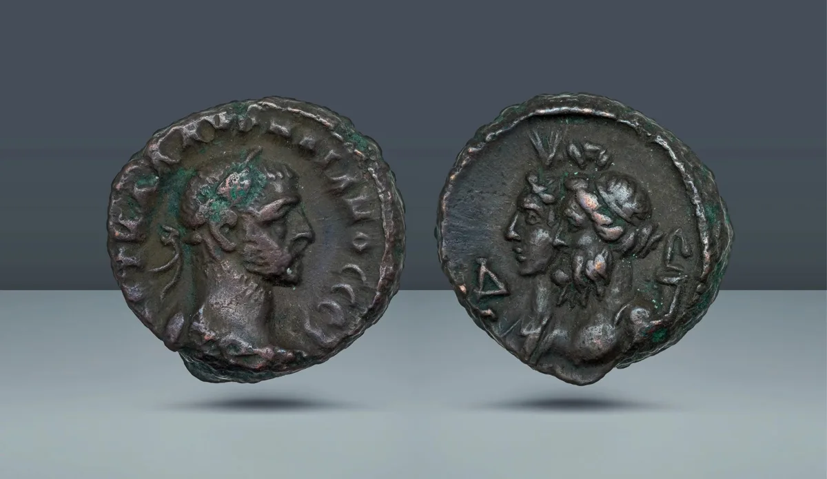 Roman Egypt. Aurelian. 270-275 AD. Alexandria, RY 4 = 272/3 AD