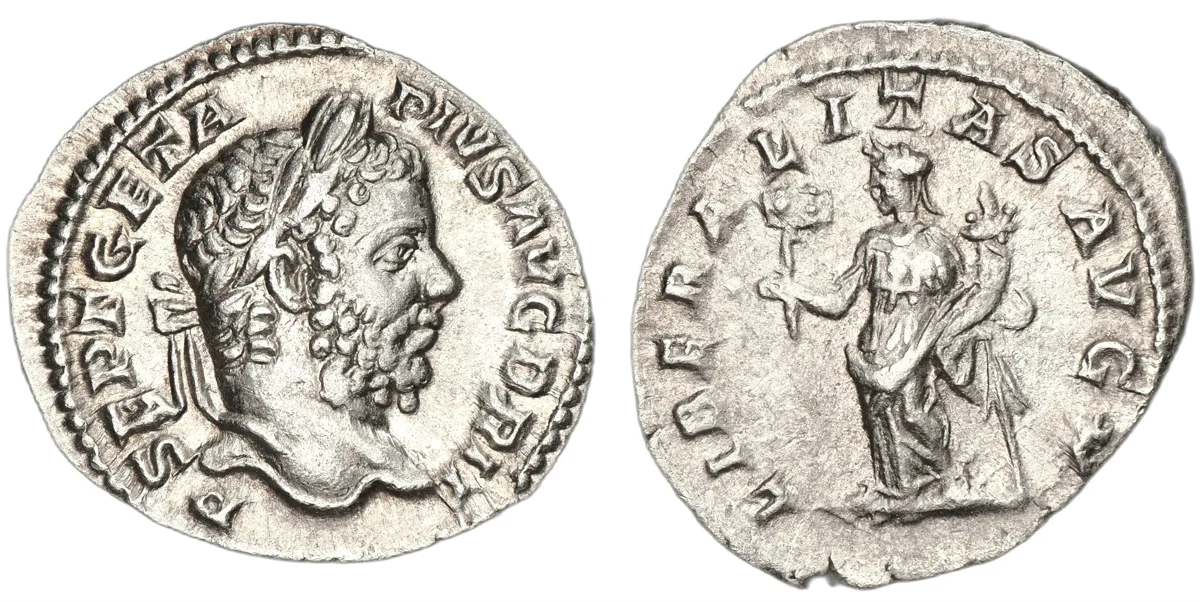 Geta, 209-211, Denarius