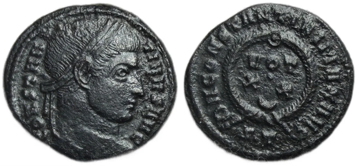 Constantine I, 307-337 AD. Æ Follis