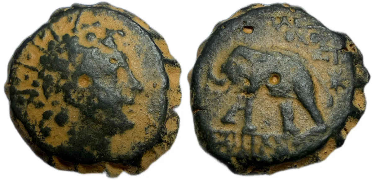 Seleukid Empire, Antiochos VI Dionysos. circa 143-142 BC
