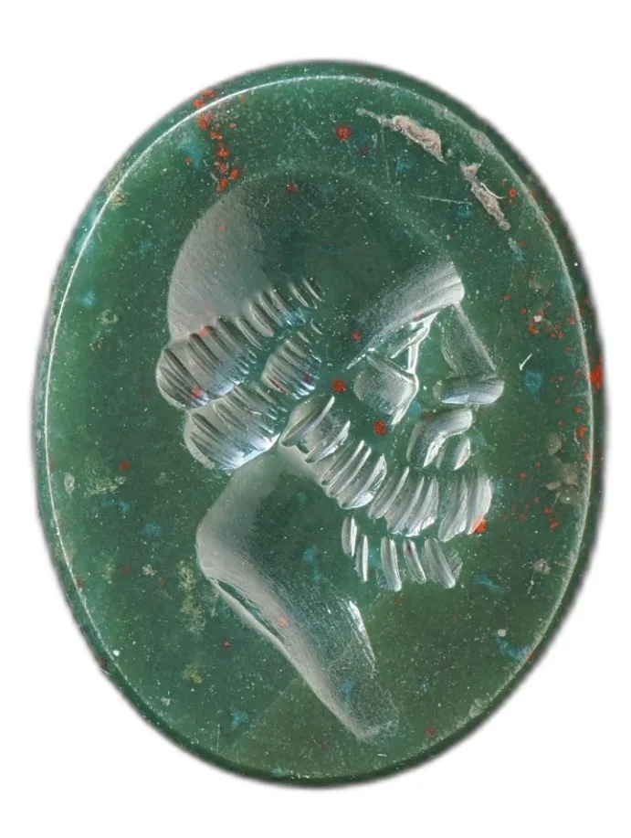 Hellenistic Period, 1st Cent. BC – 1st Cent. AD. Intaglio in Heliotrope