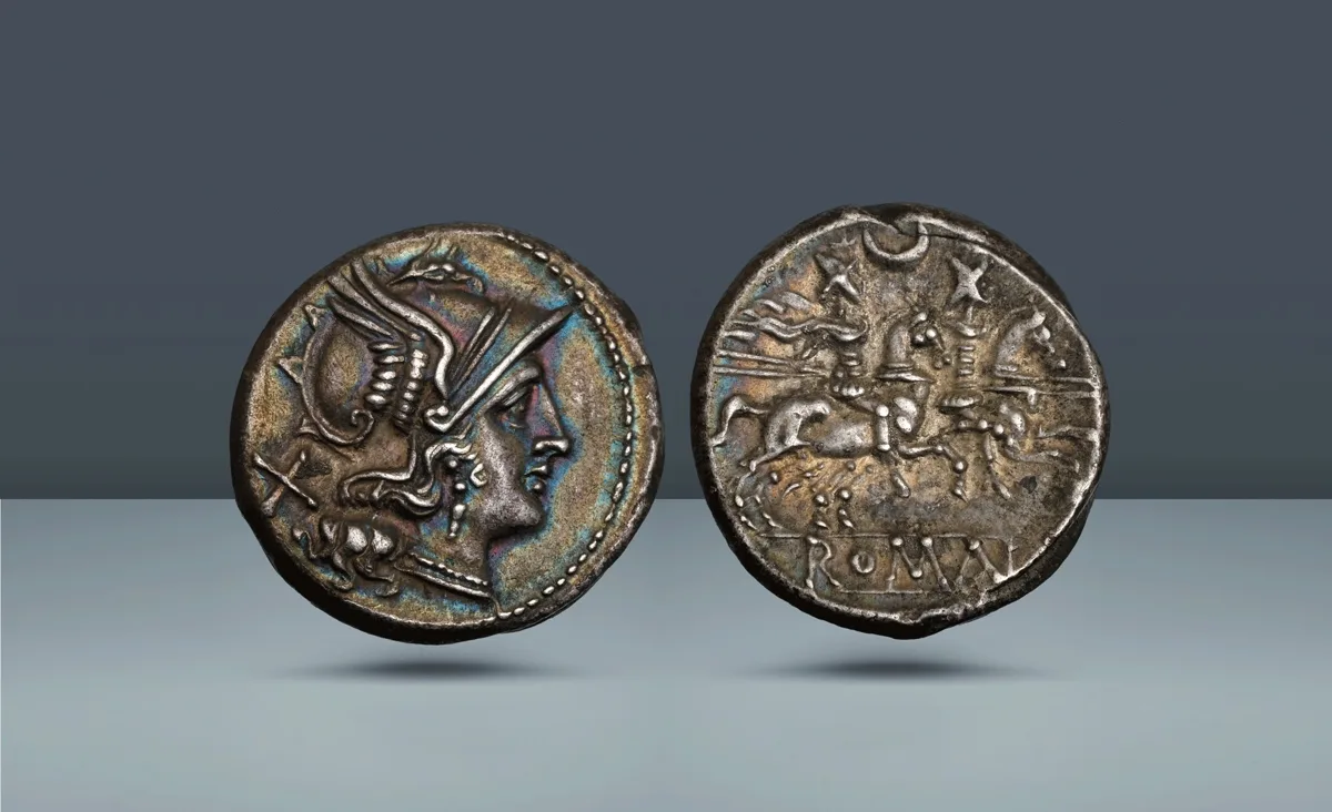 Roman Republic, Rome. Anonymous. c. 208-206 BC