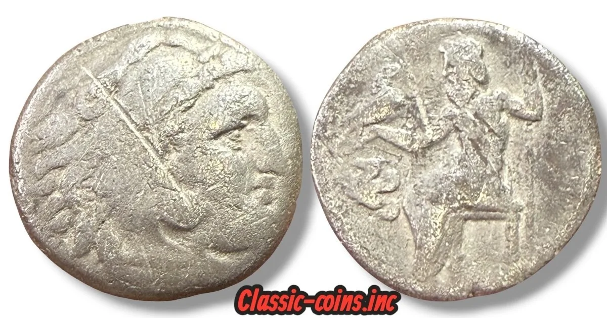 Kings of Macedon, Alexander III (Posthumous?). Unspecified mint, AR Drachm.
