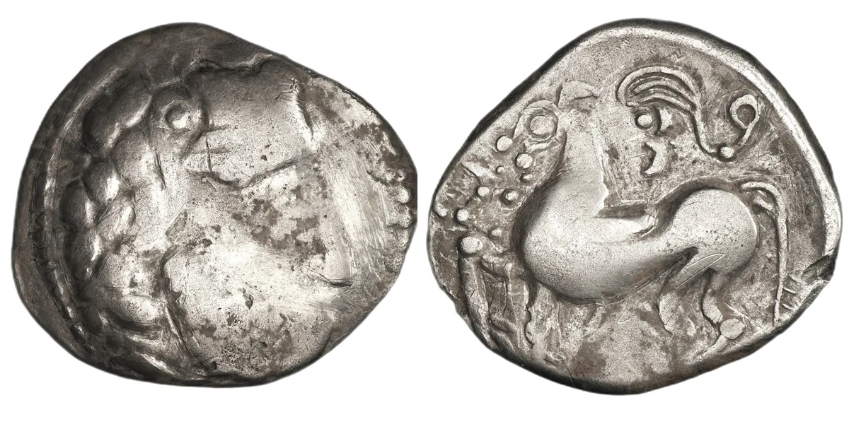 Celts of Northern Hungary & Southern Slovakia, 2nd-1st centuries BC, Drachm