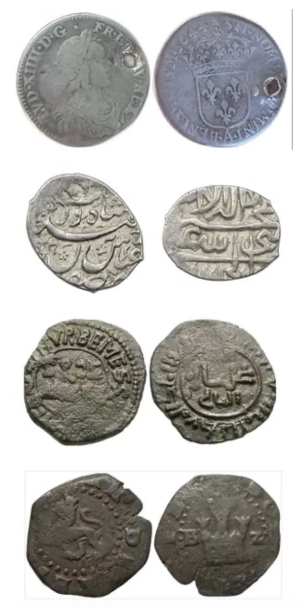 1000 years coinage- Europe and asia : ( 12 coins of 11 empires)