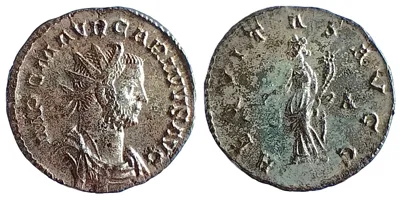 CARINUS (283-285). Antoninianus. Lugdunum.
