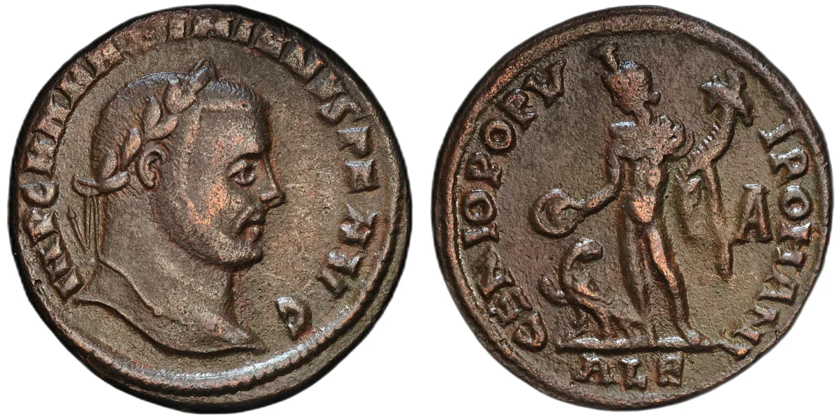 Maximian, 286-305, AE1 Follis - Alexandria Mint