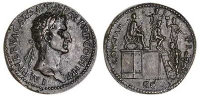 Nerva Paduan Medal, Post Cavino Cast Reproduction.