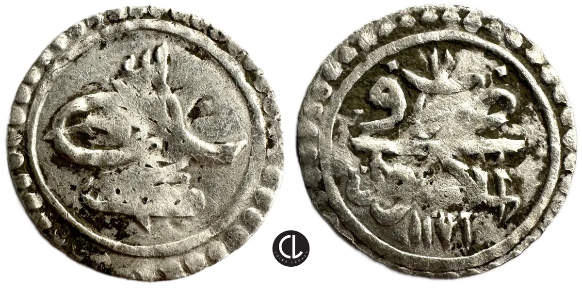 Ottoman, temp. Mustafa III, Islambol mint, AR 1 Para, AH 1171 = 1757 AD - RR