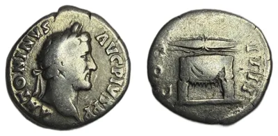 Antoninus Pius. Denarius. 145-161 AD. Rome. RIC 137 Rare Type