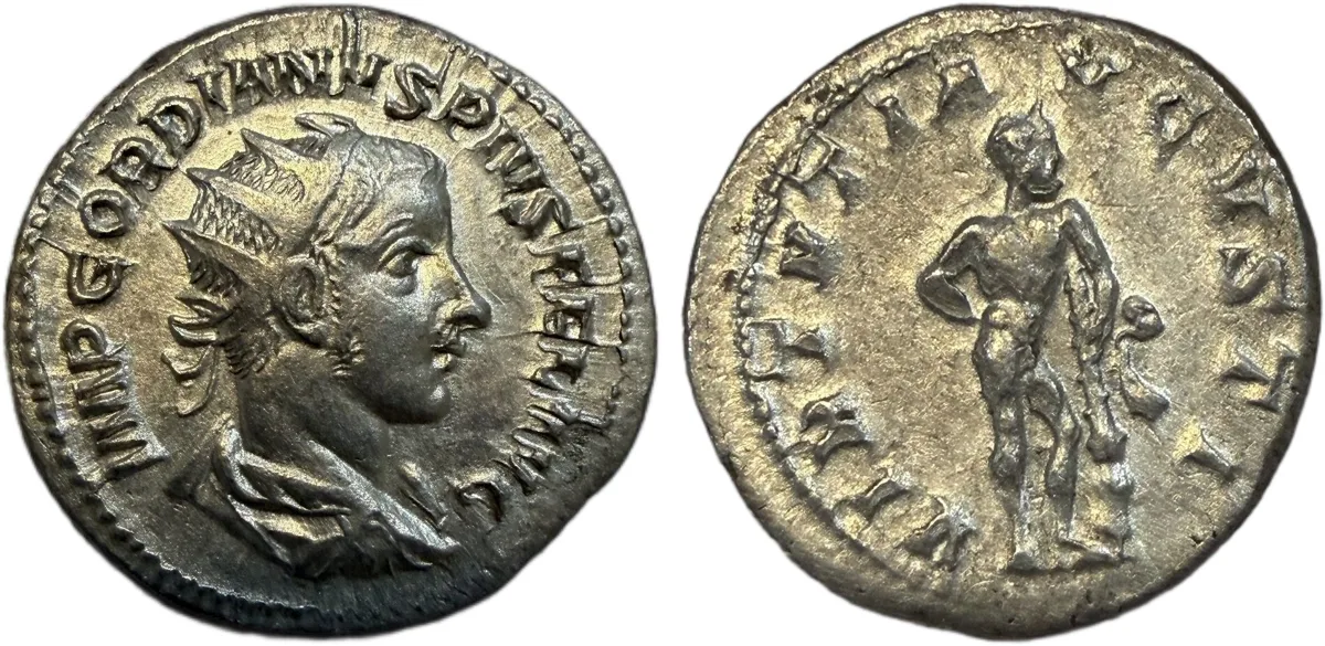 Gordian III. Rome. AD 241-243. Silver Antoninianus
